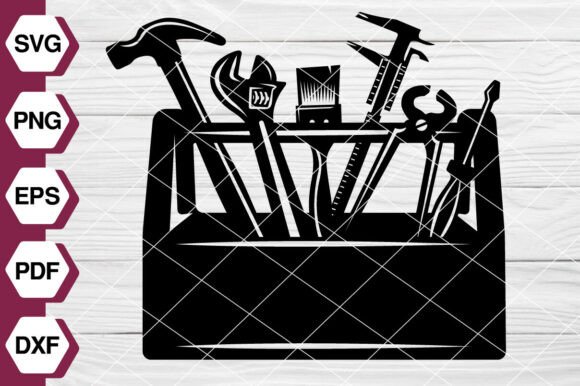 Toolbox, Mechanic Repair Tools SVG-EP621